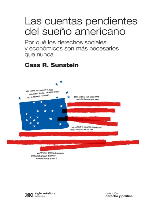 Title details for Las cuentas pendientes del sueño americano by Cass R. Sunstein - Available
